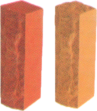 Цегла 2 колота з двох сторін 230х60х65 мм